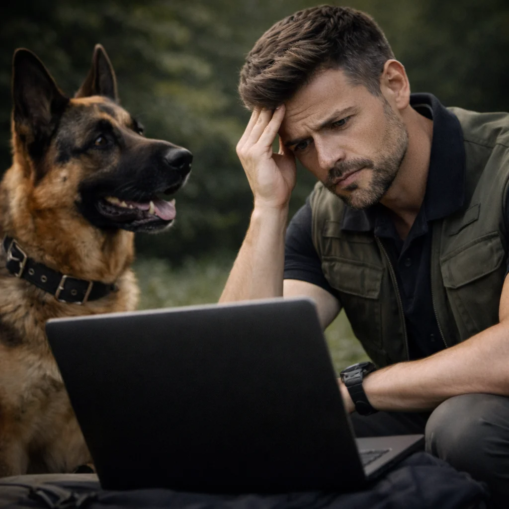 Eres buen adiestrador canino pero tu web no lo demuestra