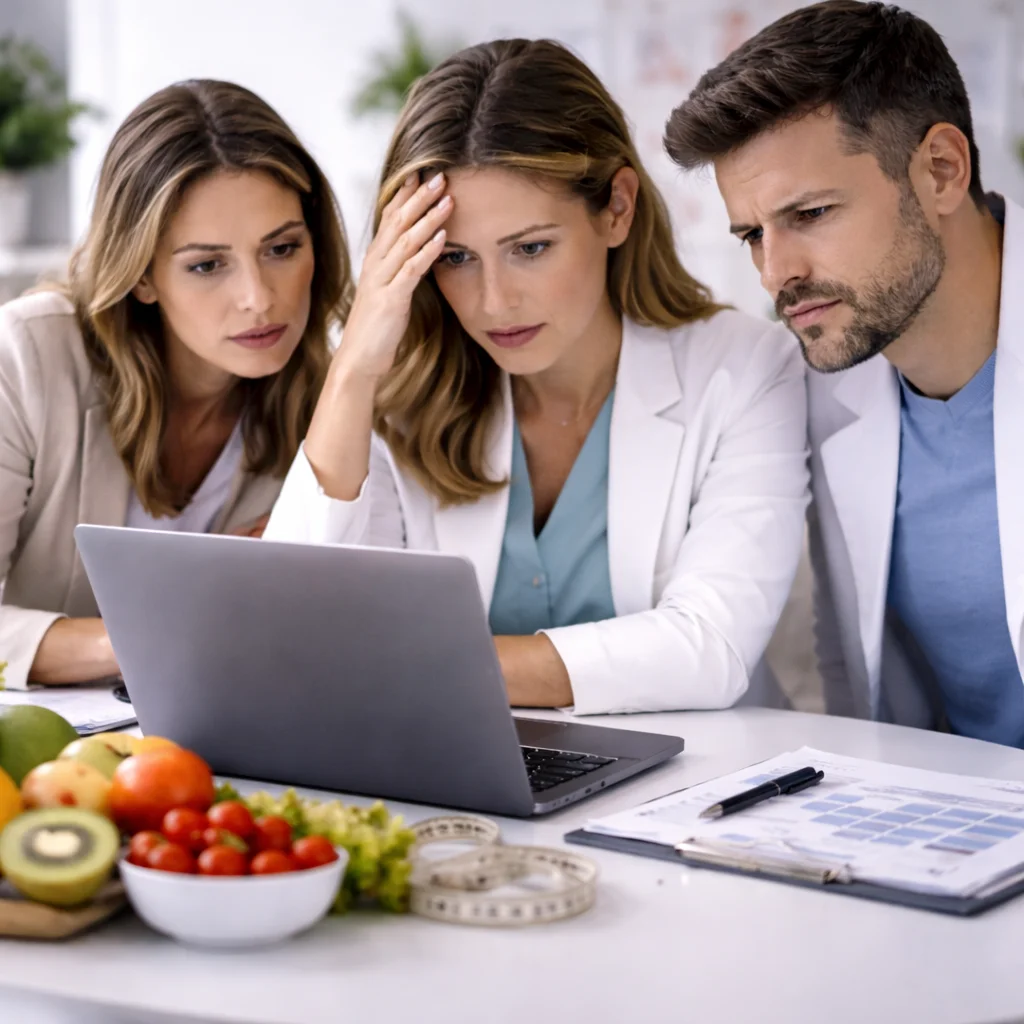 Tu centro de nutricion y dietetica cuida la salud pero tu web no lo transmite