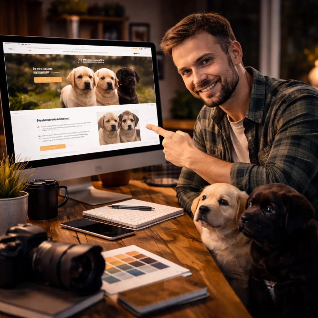 la web que tu criadero de perros se merece